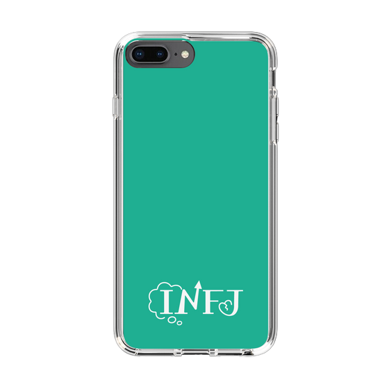 Slim Protection Case［ Original - INFJ Advocate - Alphabet - Green ］