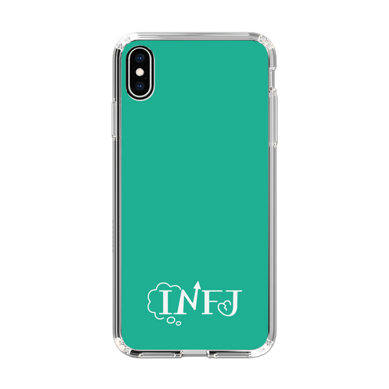 Slim Protection Case［ Original - INFJ Advocate - Alphabet - Green ］
