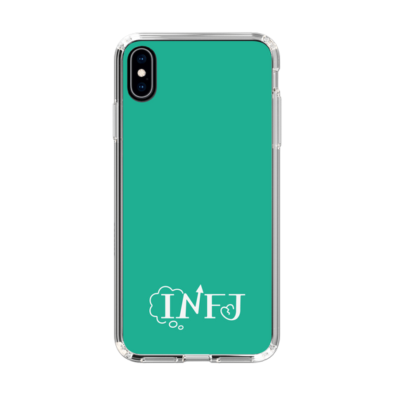 Slim Protection Case［ Original - INFJ Advocate - Alphabet - Green ］