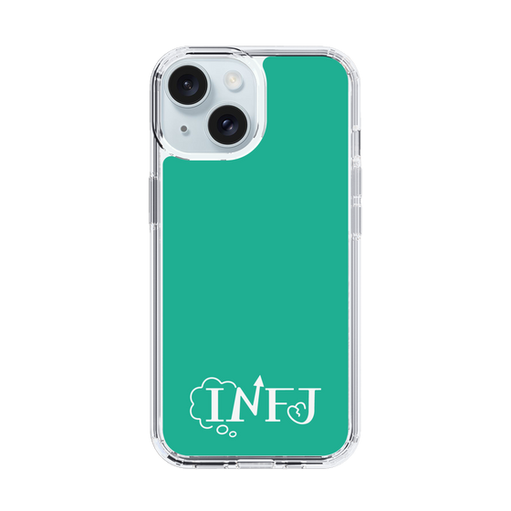Slim Protection Case［ オリジナル - INFJ 提唱者 - アルファベット - Green ］
