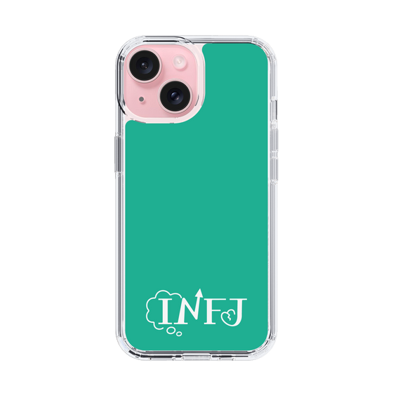 Slim Protection Case［ オリジナル - INFJ 提唱者 - アルファベット - Green ］