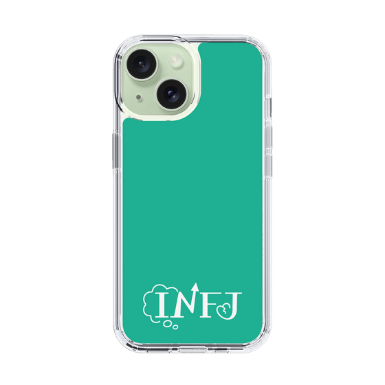 Slim Protection Case［ オリジナル - INFJ 提唱者 - アルファベット - Green ］