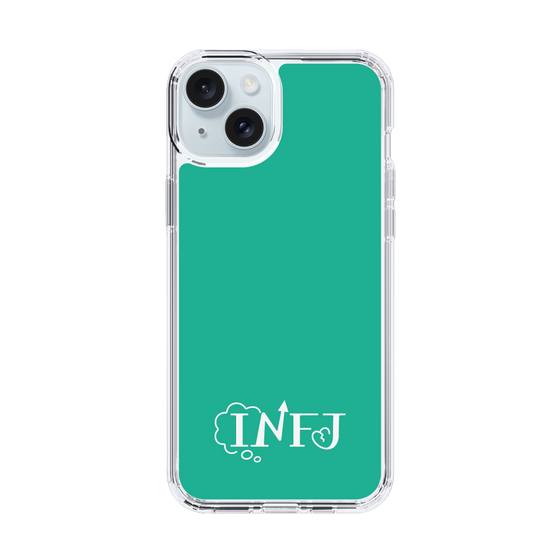 Slim Protection Case［ Original - INFJ Advocate - Alphabet - Green ］