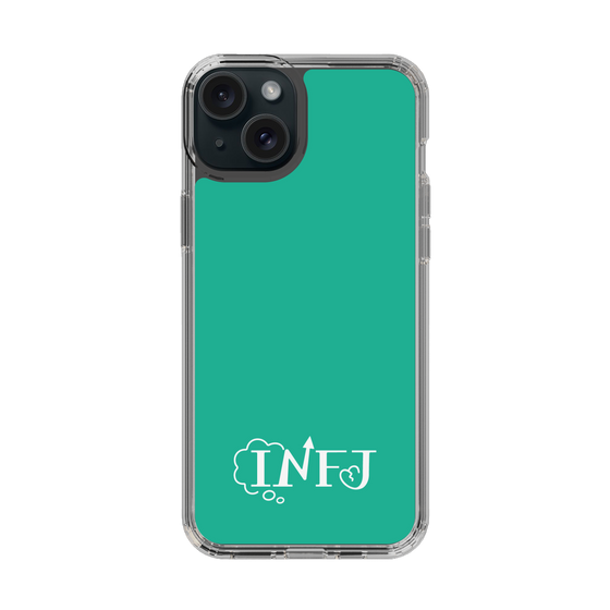 Slim Protection Case［ Original - INFJ Advocate - Alphabet - Green ］