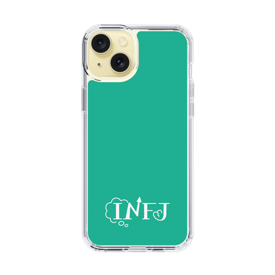 Slim Protection Case［ Original - INFJ Advocate - Alphabet - Green ］