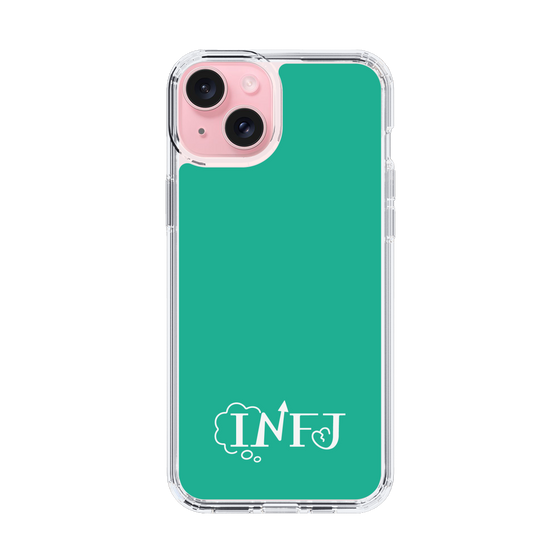 Slim Protection Case［ Original - INFJ Advocate - Alphabet - Green ］