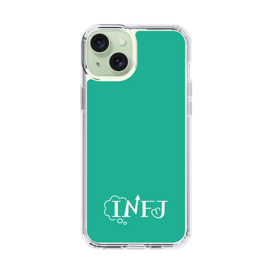 Slim Protection Case［ Original - INFJ Advocate - Alphabet - Green ］