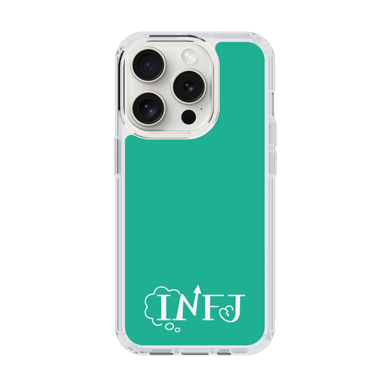 Slim Protection Case［ オリジナル - INFJ 提唱者 - アルファベット - Green ］