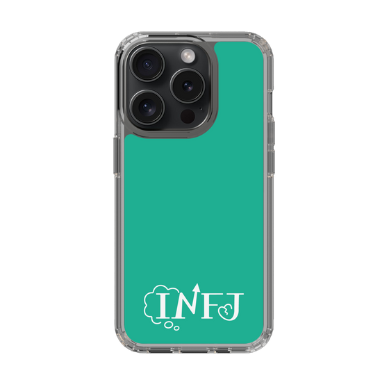 Slim Protection Case［ オリジナル - INFJ 提唱者 - アルファベット - Green ］