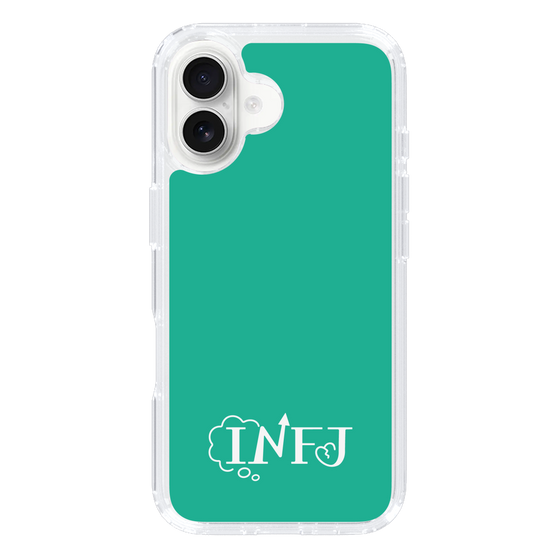 Slim Protection Case［ Original - INFJ Advocate - Alphabet - Green ］