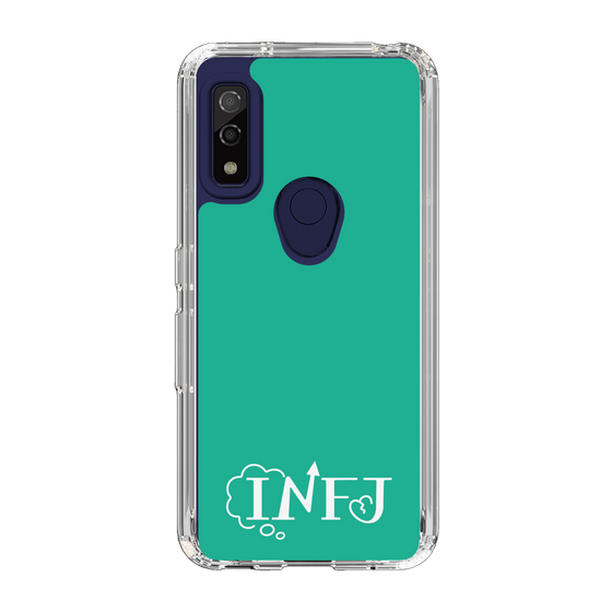 Slim Protection Case［ Original - INFJ Advocate - Alphabet - Green ］