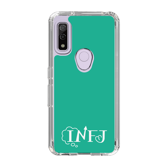 Slim Protection Case［ Original - INFJ Advocate - Alphabet - Green ］