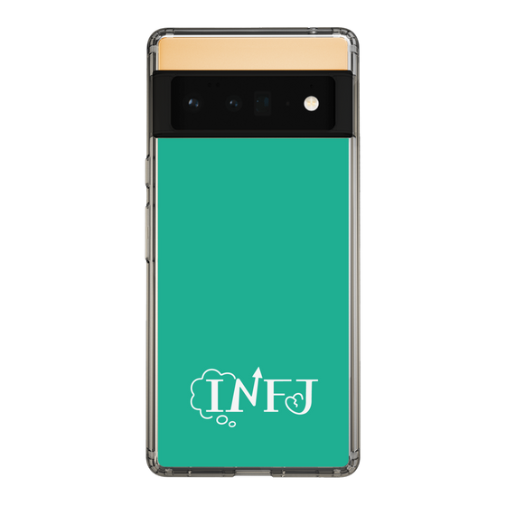 Slim Protection Case［ Original - INFJ Advocate - Alphabet - Green ］