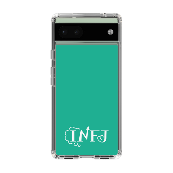 Slim Protection Case［ Original - INFJ Advocate - Alphabet - Green ］