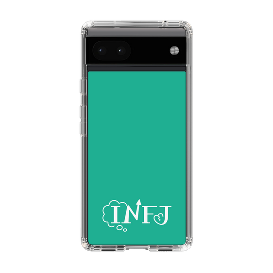 Slim Protection Case［ Original - INFJ Advocate - Alphabet - Green ］