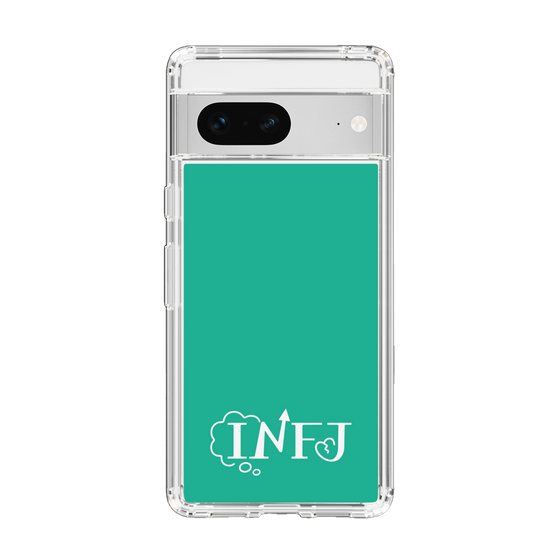 Slim Protection Case［ オリジナル - INFJ 提唱者 - アルファベット - Green ］