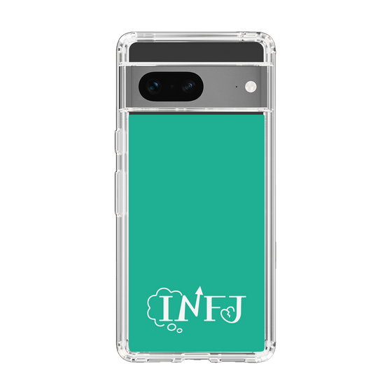Slim Protection Case［ オリジナル - INFJ 提唱者 - アルファベット - Green ］