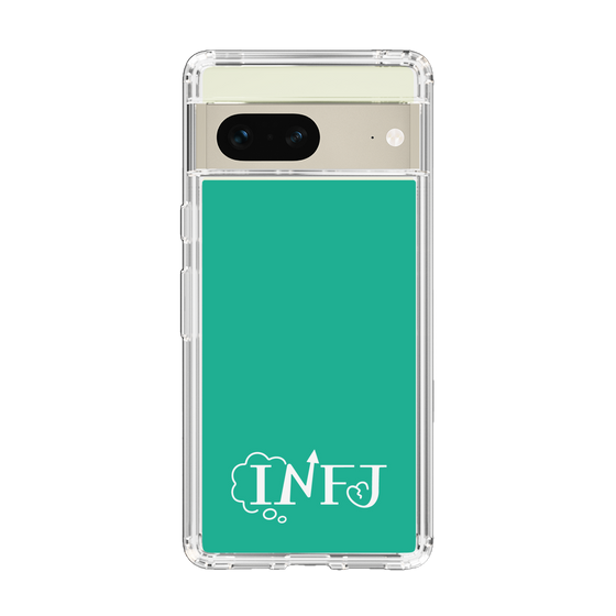 Slim Protection Case［ オリジナル - INFJ 提唱者 - アルファベット - Green ］