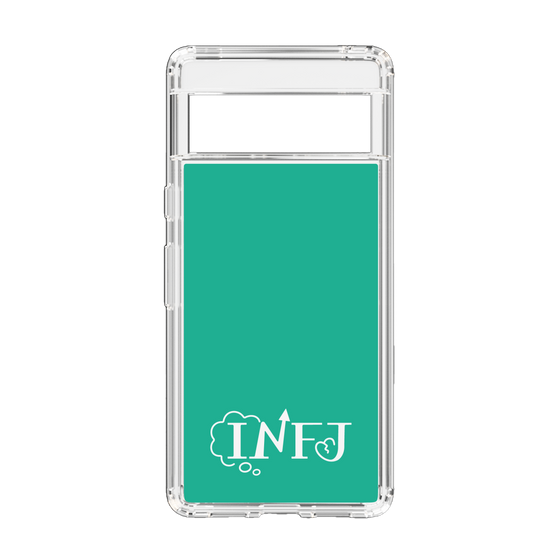 Slim Protection Case［ オリジナル - INFJ 提唱者 - アルファベット - Green ］