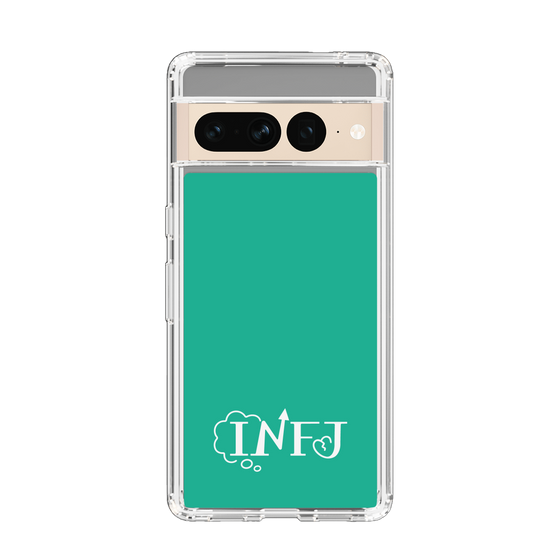 Slim Protection Case［ Original - INFJ Advocate - Alphabet - Green ］