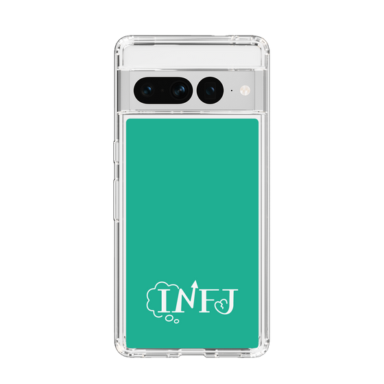 Slim Protection Case［ Original - INFJ Advocate - Alphabet - Green ］