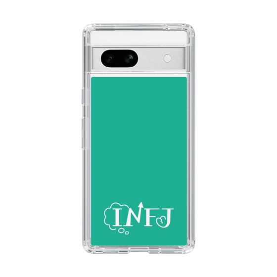 Slim Protection Case［ Original - INFJ Advocate - Alphabet - Green ］