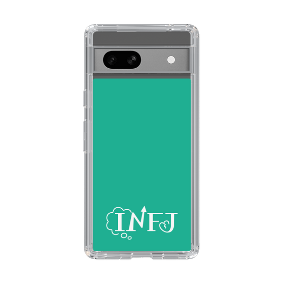 Slim Protection Case［ Original - INFJ Advocate - Alphabet - Green ］