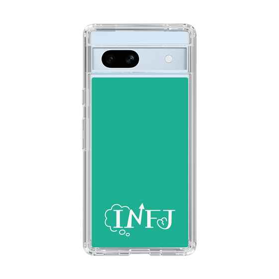 Slim Protection Case［ Original - INFJ Advocate - Alphabet - Green ］