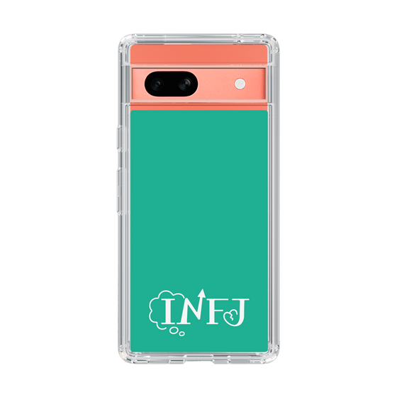 Slim Protection Case［ Original - INFJ Advocate - Alphabet - Green ］