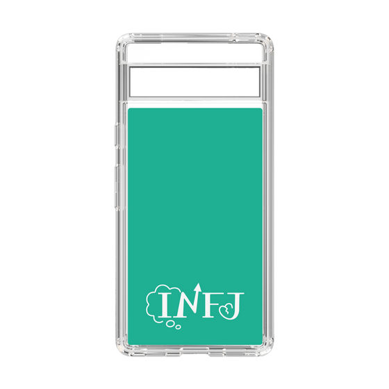 Slim Protection Case［ Original - INFJ Advocate - Alphabet - Green ］