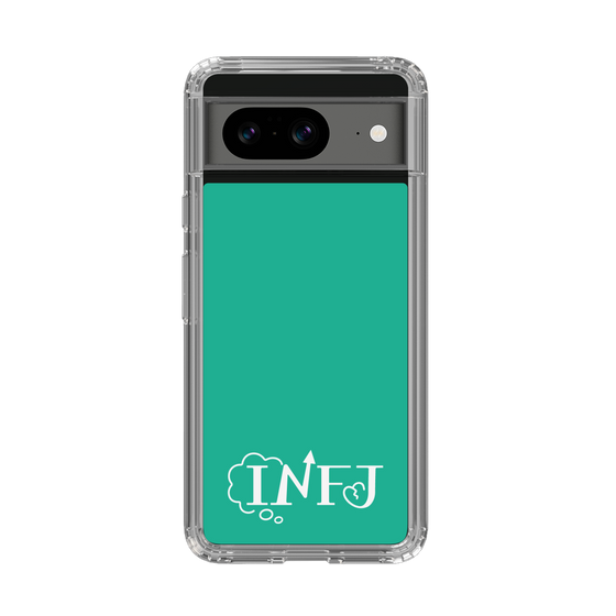 Slim Protection Case［ Original - INFJ Advocate - Alphabet - Green ］
