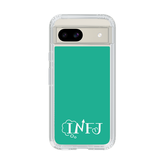 Slim Protection Case［ Original - INFJ Advocate - Alphabet - Green ］