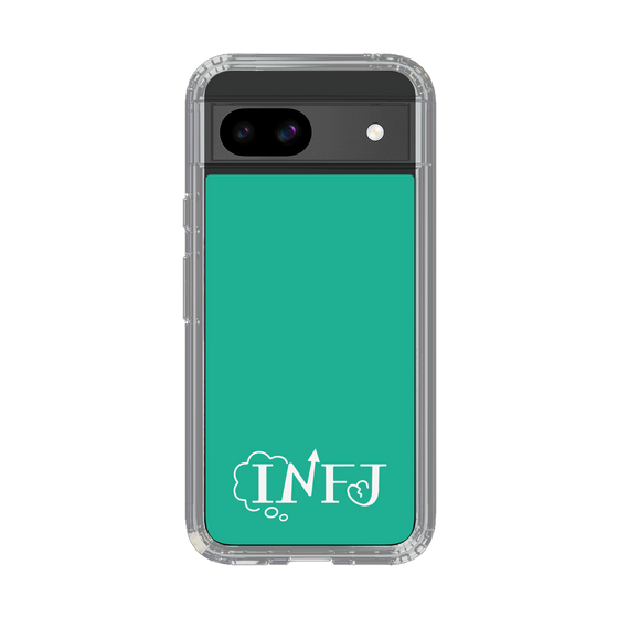 Slim Protection Case［ Original - INFJ Advocate - Alphabet - Green ］