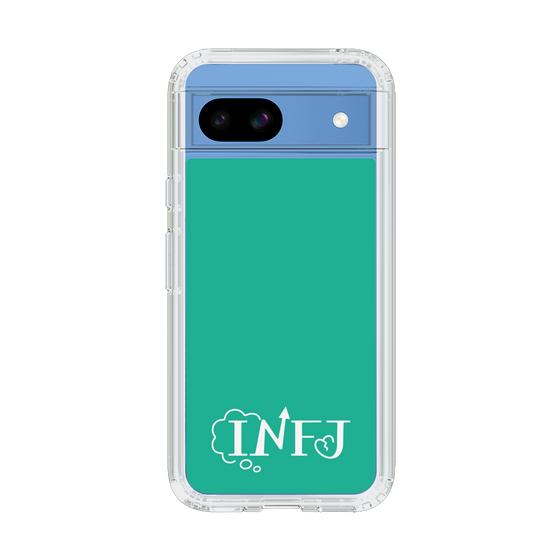 Slim Protection Case［ Original - INFJ Advocate - Alphabet - Green ］