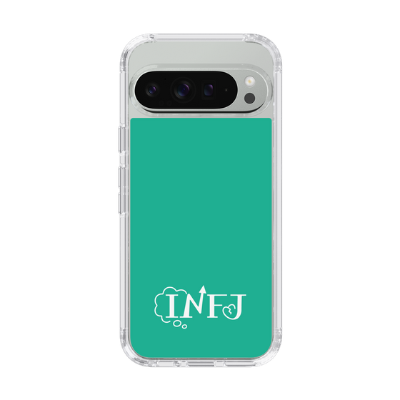 Slim Protection Case［ Original - INFJ Advocate - Alphabet - Green ］