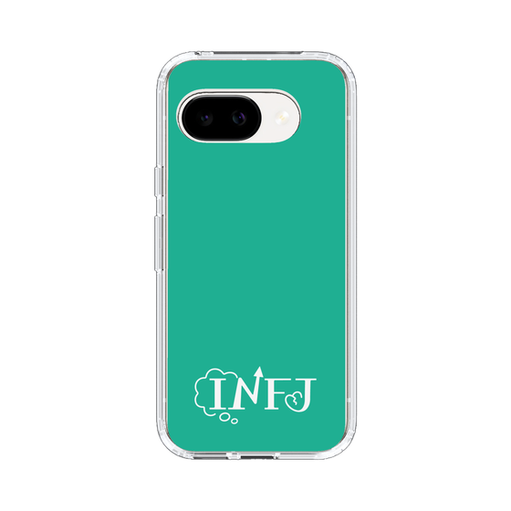 Slim Protection Case［ Original - INFJ Advocate - Alphabet - Green ］