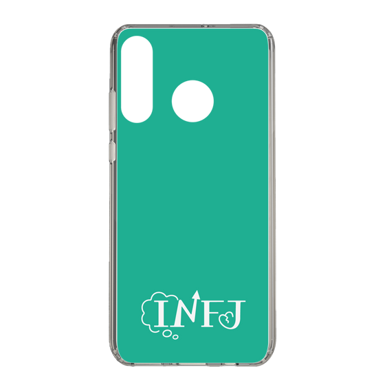 Slim Protection Case［ Original - INFJ Advocate - Alphabet - Green ］