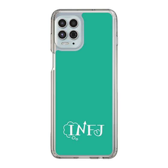 Slim Protection Case［ Original - INFJ Advocate - Alphabet - Green ］