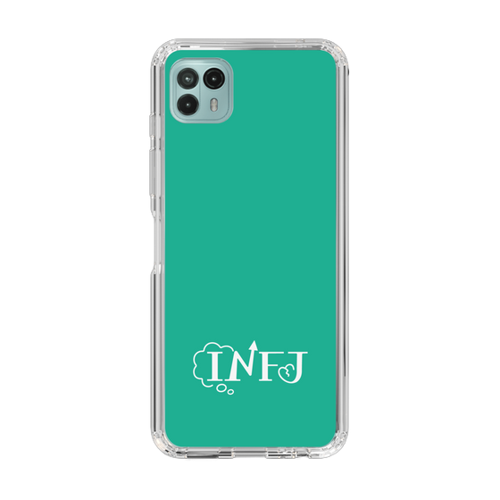 Slim Protection Case［ Original - INFJ Advocate - Alphabet - Green ］
