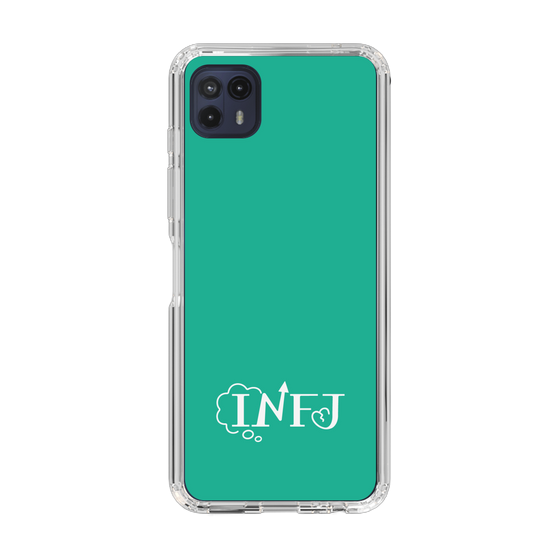 Slim Protection Case［ Original - INFJ Advocate - Alphabet - Green ］