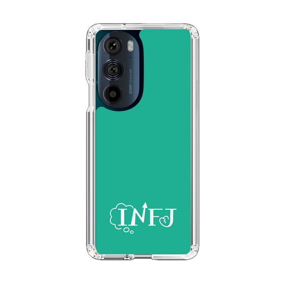 Slim Protection Case［ Original - INFJ Advocate - Alphabet - Green ］