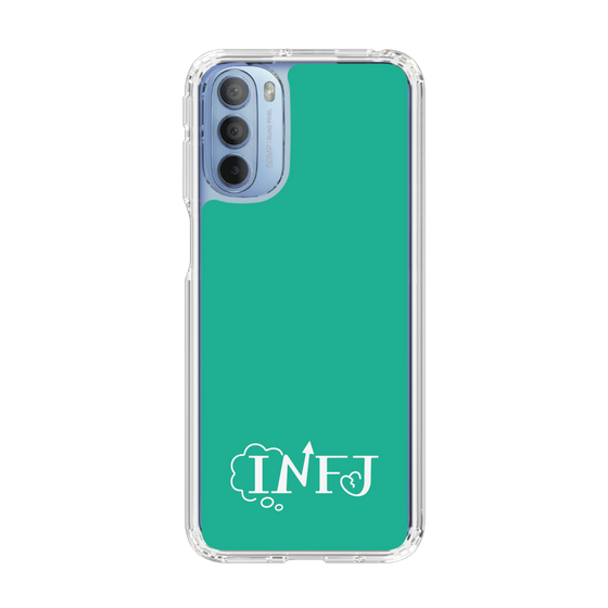 Slim Protection Case［ Original - INFJ Advocate - Alphabet - Green ］