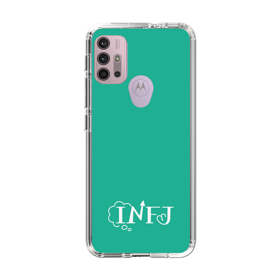 Slim Protection Case［ Original - INFJ Advocate - Alphabet - Green ］