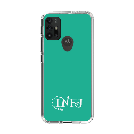 Slim Protection Case［ Original - INFJ Advocate - Alphabet - Green ］