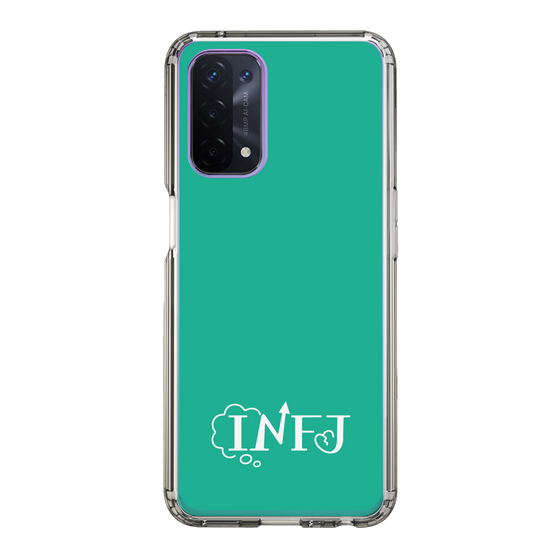 Slim Protection Case［ Original - INFJ Advocate - Alphabet - Green ］
