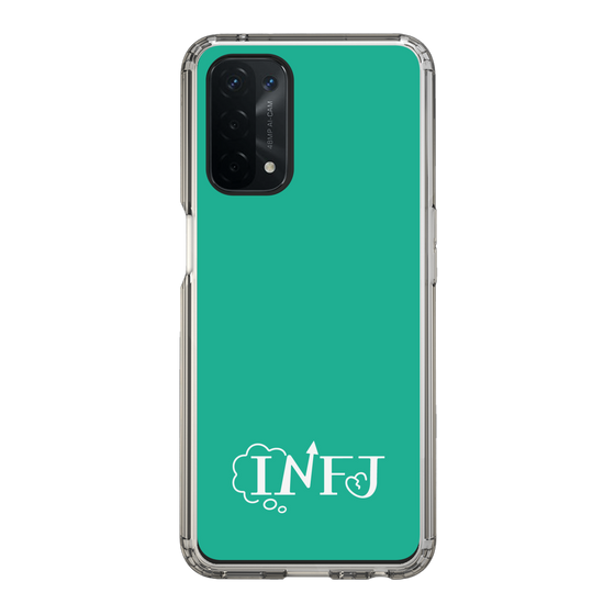 Slim Protection Case［ Original - INFJ Advocate - Alphabet - Green ］
