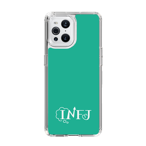 Slim Protection Case［ Original - INFJ Advocate - Alphabet - Green ］