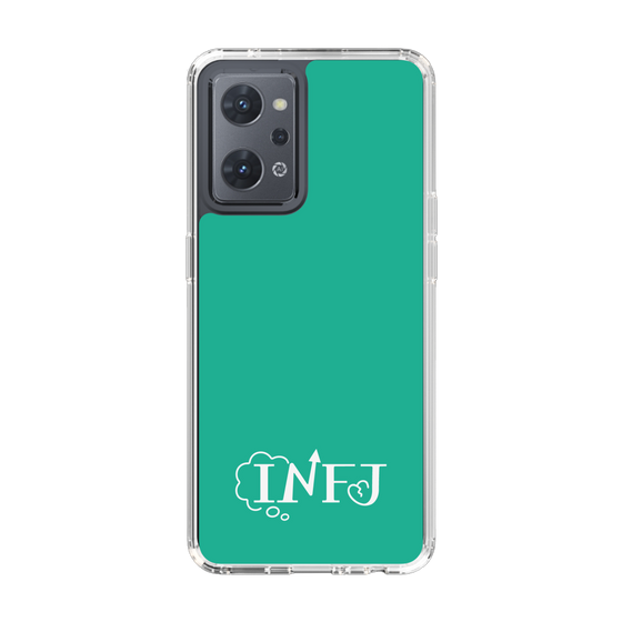 Slim Protection Case［ オリジナル - INFJ 提唱者 - アルファベット - Green ］