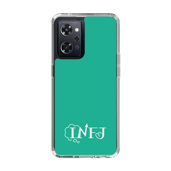Slim Protection Case［ オリジナル - INFJ 提唱者 - アルファベット - Green ］