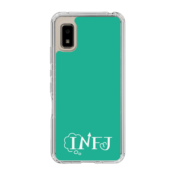 Slim Protection Case［ Original - INFJ Advocate - Alphabet - Green ］